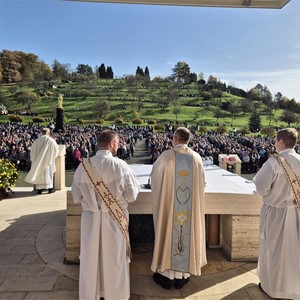 Misa zahvalnica u Hrvatskom nacionalnom svetištu Marija Bistrica