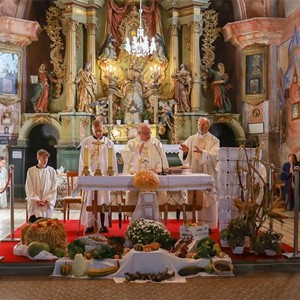 Misa zahvalnica u prošteništu Majke Božje Jeruzalemske