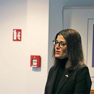 Veleposlanica SAD-a NJ.E. Nathalie Rayes posjetila Hrvatsko katoličko sveučilište