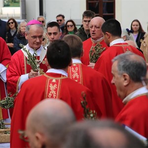 Nadbiskup Kutleša predvodio euharistijsko slavlje Nedjelje Muke Gospodnje