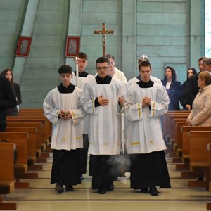 Hodočašće sjemeništaraca i njihovih obitelji u Aljmaš i Osijek
