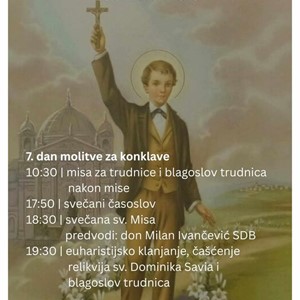 Proslava blagdana sv. Dominika Savija na Knežiji