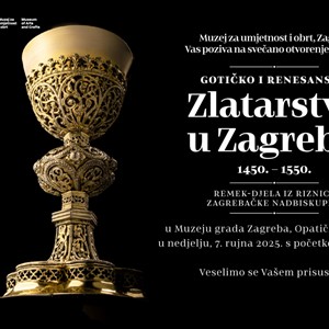 Otvorenje izložbe "Gotičko i renesansno zlatarstvo u Zagrebu 1450. - 1550., remek-djela iz riznica Zagrebačke nadbiskupije"