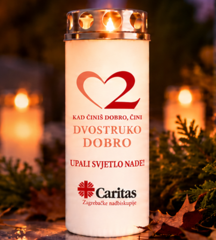 Caritasova akcija "Kad činiš dobro, čini dvostruko dobro"