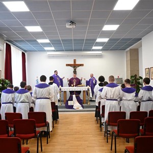 Posjet ministranata iz Zaprešića Međubiskupijskom sjemeništu u Zagrebu