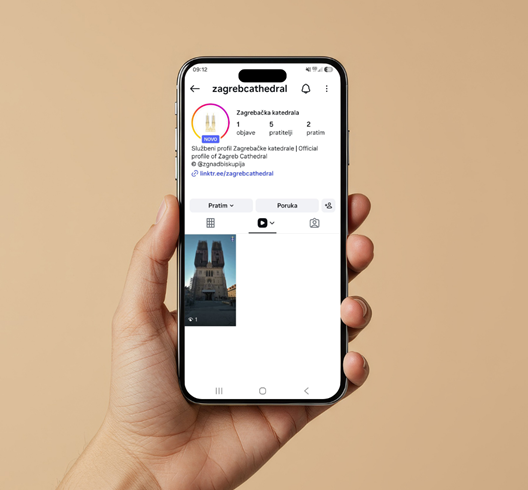 Otvoren Instagram profil Zagrebačke katedrale