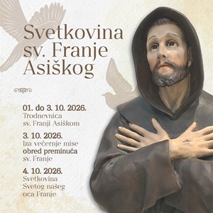 800. obljetnica preminuća sv. Franje Asiškog