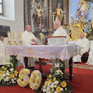 Preč. Marijan Franjčić proslavio zlatnu misu