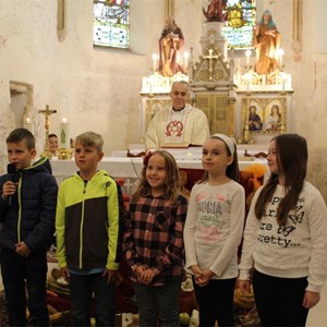 Misa zahvalnica za darove zemlje u Novigradu na Dobri