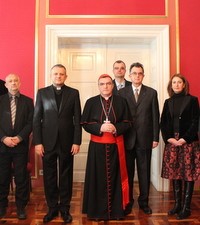Božićni susret delegacije HKS-a s kardinalom Bozanićem