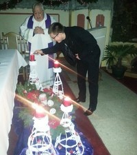 Upaljena četvrta svijeća u Zaboku