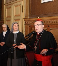 Božićni susret časnih sestara Zagrebačke nadbiskupije s kardinalom Bozanićem 