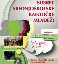 Susret srednjoškolske katoličke mladeži u Karlovcu