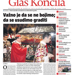 U novome broju Glasa Koncila pročitajte...