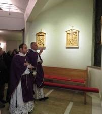 Blagoslovljene postaje Križnog puta u crkvi u Domaslovcu