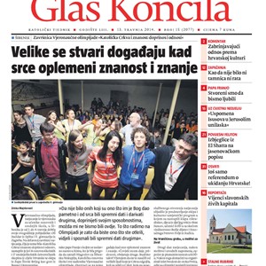 U novome broju Glasa Koncila pročitajte...