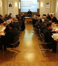 Osma sjednica Prezbiterskoga vijeća Zagrebačke nadbiskupije
