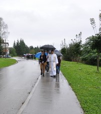 Blagoslov raspela u naselju Tušmer