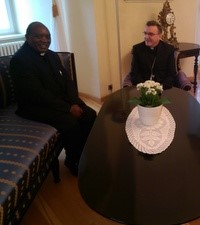 Kardinal Bozanić primio biskupa Palukua