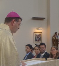 Biskup Šaško krstio peto dijete obitelji Severin