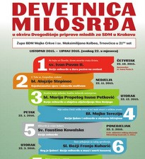 Poziv na sudjelovanje u Devetnici Milosrđa