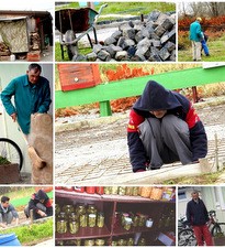 Volonteri Caritasa s Banije u posjetu beskućnicima