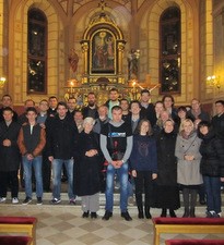 Kapucini u posjetu Župi Navještenja BDM u Velikoj Gorici 
