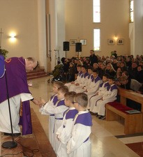 Primanje u ministrantsku službu u Zaprešiću