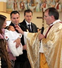 Blagoslov obitelji u Nacionalnom svetištu sv. Josipa