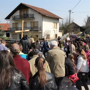 Stepinčev križni put u "Stepinčevoj župi" Oroslavju