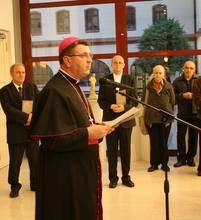 Biskup Šaško otvorio izložbu  „Veni Creator Spiritus“