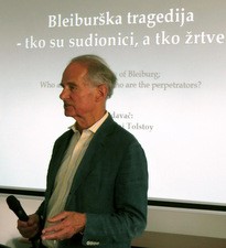 Grof Tolstoy održao predavanje o tragediji Bleiburga