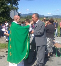 Euharistijsko slavlje kod križa u Šija Vrhu