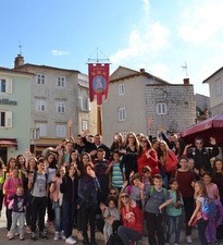 Mladi Kašine u posjetu otoku Krku