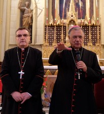 Kardinal Bozanić susreo latinskog patrijarha jeruzalemskog Fouada Twala