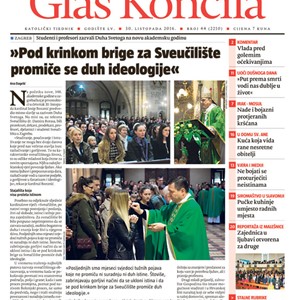 U novom broju Glasa Koncila pročitajte...