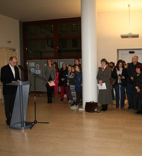 Otvorenje izložbe učeničkih radova „Oči od slnca, misal od oblaka“