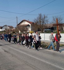 Veliki križni put ulicama Soblinca