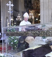 Biskup Košić predvodio euharistijsko slavlje u katedrali prigodom dolaska tijela sv. Leopolda 