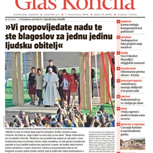U novom broju Glasa Koncila pročitajte...