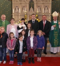 Biskup Šaško krstio Ivanu, šesto dijete obitelji Golub