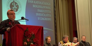 Pozdravna riječ zagrebačkog nadbiskupa kardinala Josipa Bozanića prigodom Dana Katoličkog bogoslovnog fakulteta