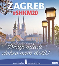 „Zagreb vas čeka! U Zagrebu vas očekuje bl. Alojzije Stepinac! Dobro došli svi u Zagreb 2020. godine“