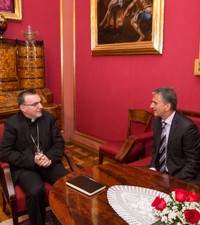 Kardinal Bozanić primio ministra Marića