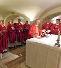 Hrvatski biskupi slavili misu na grobu sv. Petra