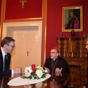 Kardinal Bozanić primio Predsjednika Republike Srbije
