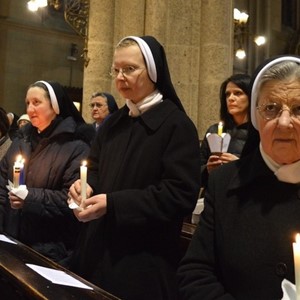 Biskup Šaško predvodio proslavu Dana posvećenog života u zagrebačkoj prvostolnici
