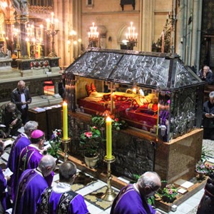 Biskup Šaško predvodio pobožnost križnog puta i euharistijsko slavlje prigodom korizmenog susreta hrvatskih branitelja