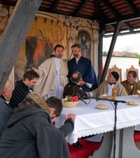 Scenski prikaz Kristove muke u Stenjevcu