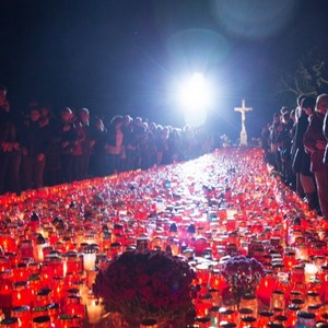 Proslava svetkovine Svih svetih na Mirogoju